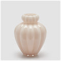 Edg Enzo de Gasperi Vaso Chignon in vetro rosa da interno D22xH28 cm - Angelica Home Stabia