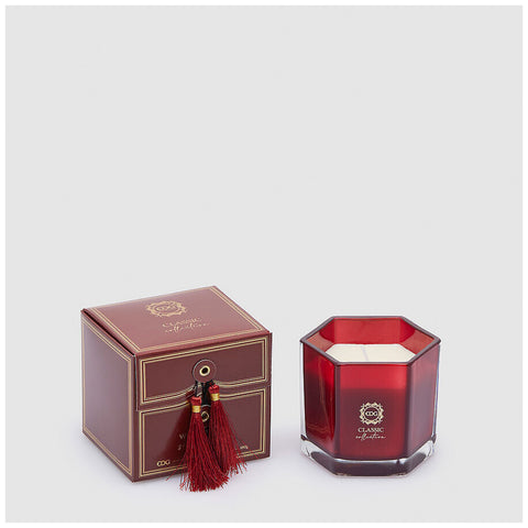 EDG - Enzo De Gasperi Small glass candle with "Classic" perfume 4 variants (1pc)