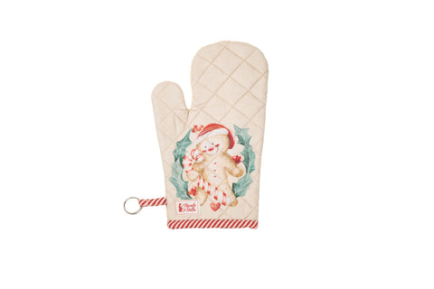 Nuvole di Stoffa Guantone da forno natalizio 19x32 cm 2 varianti (1 unità)