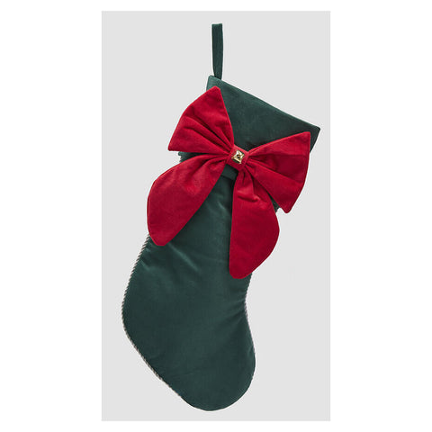 EDG Calza epifania con decoro fiocco H51 cm 2 varianti(1 unità)