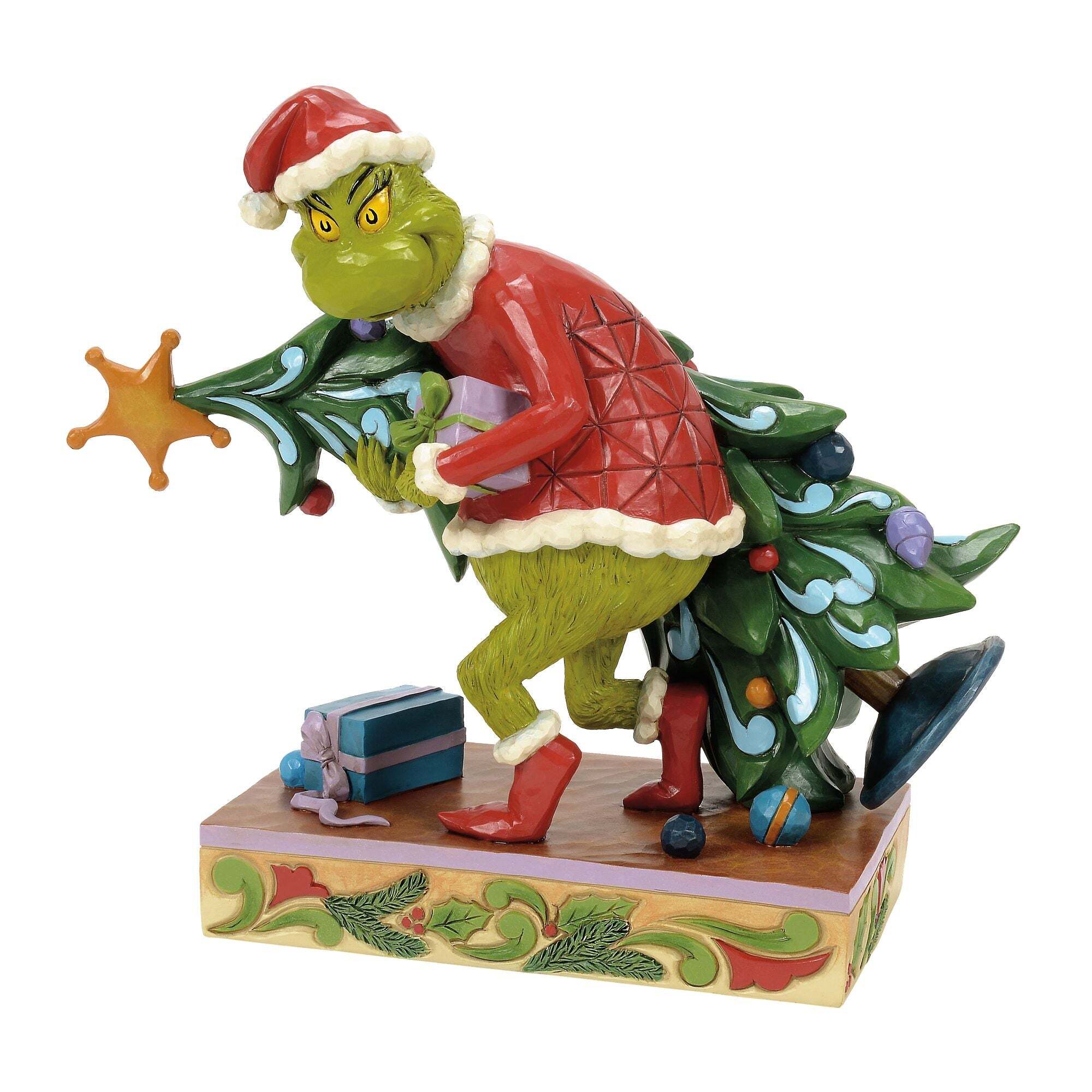 Babbo Natale con albero 28 cm Jim Shore 6008125 - 24900653
