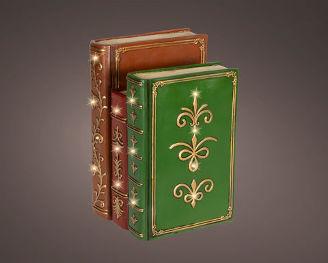 Libro LED in poliresina stabile BO per interni