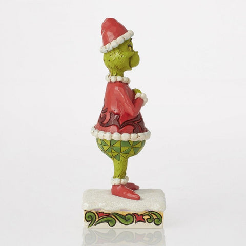 Enesco Statuina natalizia Grinch happy "Jim Shore" 7x7xH16 cm