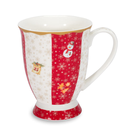 Mug de Noël en porcelaine Henriette "Sweet X'mas"