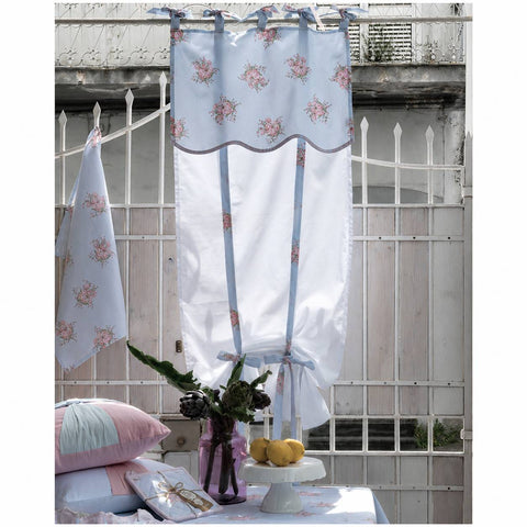 L'Atelier 17 Set 2 Tende in cotone con pois "Charlotte" 60x140 cm 2 varianti(2 unità)
