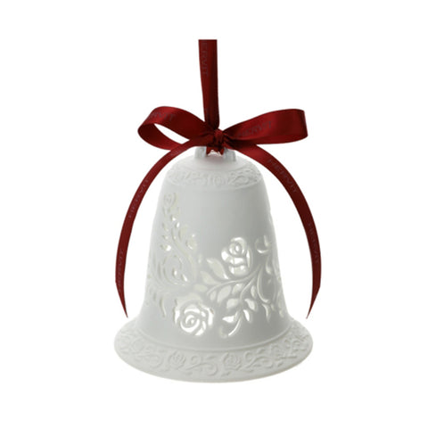 Cloche en porcelaine Hervit avec roses "Biscuit" 3 variantes (1pc)