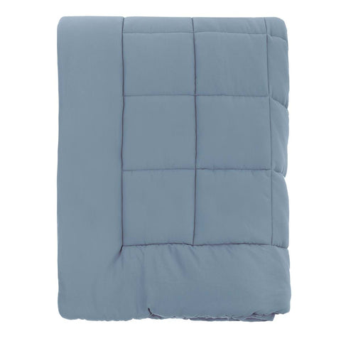 Blanc Mariclò "Diamante" blue winter double quilt 260x260 cm