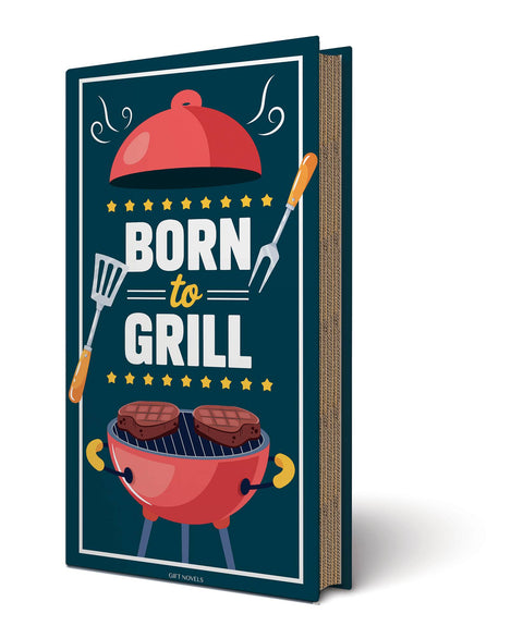 Easy life Idea Regalo Set BBQ Barbecue 3 pezzi in box "Gift Novels"