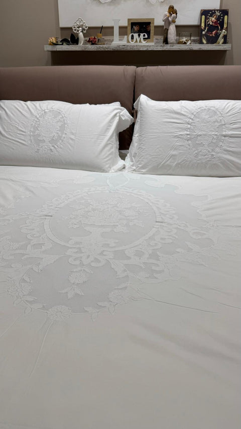 Mia per te Cassiopea Double Duvet Cover Set with 2 Pillowcases, 240x260 cm