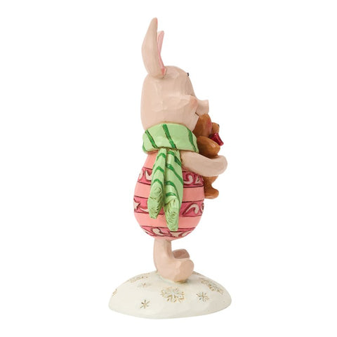 Enesco Disney Jim Shore Statuina di natale Pimpi / Piglet 5x4xH9 cm