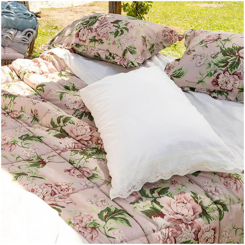 L'Atelier 17 "Sylvia" Queen-Size Quilt + 2 Pillowcases 220x260 cm