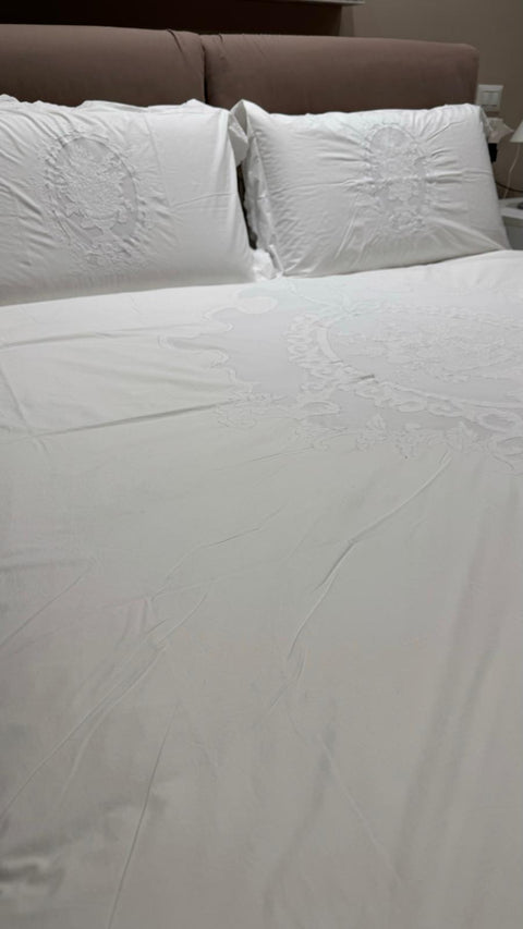 Mia per te Cassiopea Double Duvet Cover Set with 2 Pillowcases, 240x260 cm