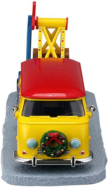 LEMAX Giostra "Towing Van With Carnival Ride" in resina H7x22x6.8 cm