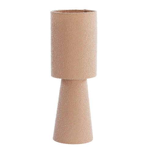 Light & Living Lampada sabbia bouclè con paralume "Mikkel" D20xH58 cm