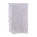 Blanc Mariclò Trapunta singola primaverile bianco con gala in pizzo "Estate di SanGallo" 180x260 cm - Angelica Home Stabia