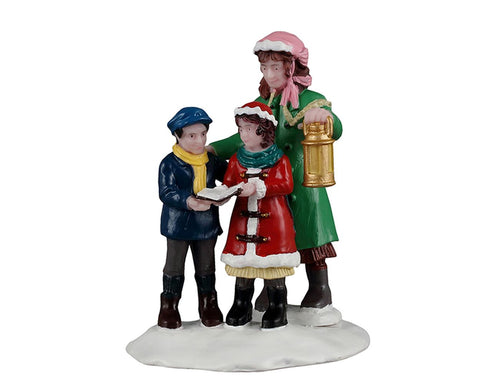 LEMAX Personaggi "Christmas Day Carolers" H6.3×4.9×3.5 cm