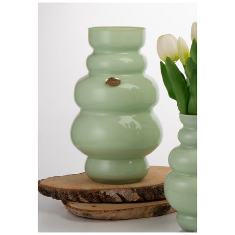 Divina Collection Vaso medio in vetro "Aurora" D9xH26 cm