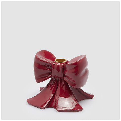 Bougeoir EDG Enzo De Gasperi Bow 13x13xH11 cm 3 variantes (1 unité)