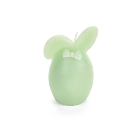 Nuvole di Stoffa Candela uovo con orecchie di pasqua "Rabbit PePen" D6xH10 cm 3 varianti(1 unità)