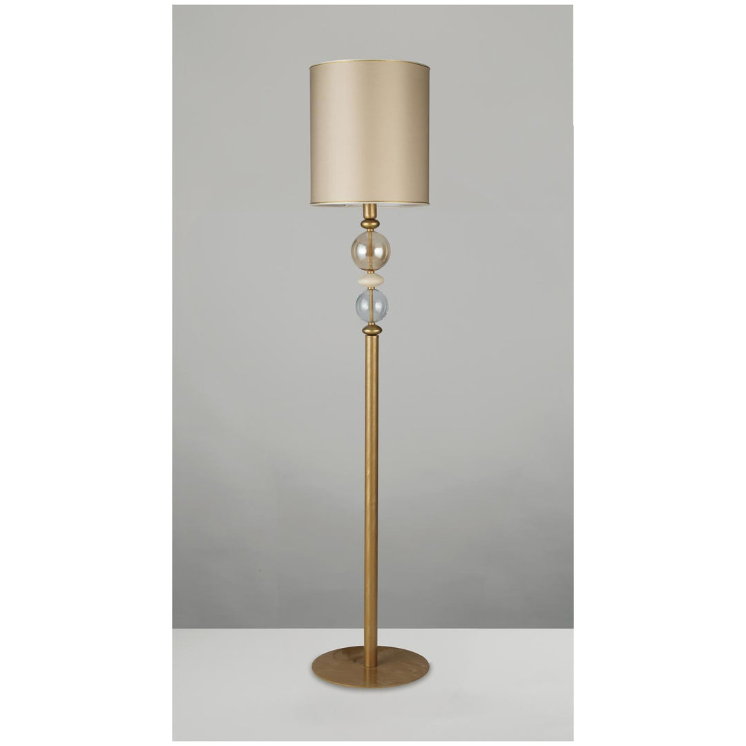 Lindby Lampada da terra (Moderno) colore Grigio, in Metallo ad es. Soggiorno & Sala pranzo lampada pavimento
