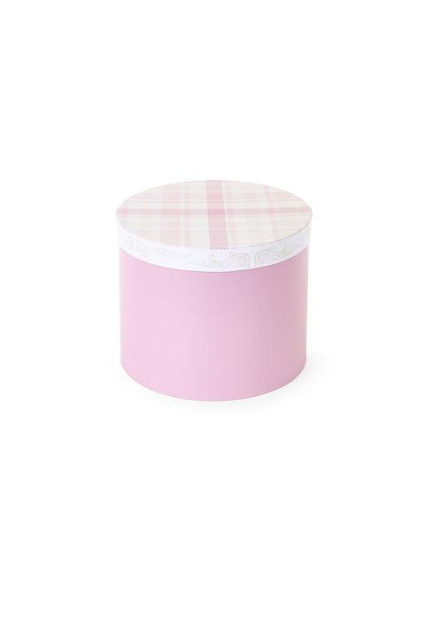 Lot de 3 boîtes de Noël rondes « Darling » en tissu Nuages ​​20/23/26 cm