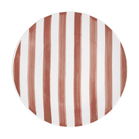 Estia Home Service 18 pièces en porcelaine rose, 6 personnes "Ligne" D27/D20/D20 cm