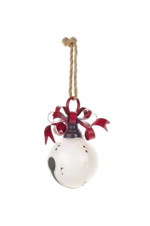 Fabric Clouds with an antique Jingle Bell "Carousel" decoration, D15xH26 cm, 2 variants (1 unit)