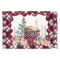 Blanc Mariclò Set 2 tovagliette di natale con gala "La Patisserie" 40x33 cm - Angelica Home Stabia