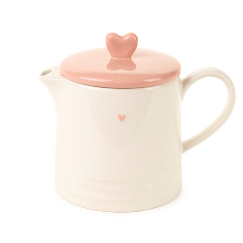 Nuvole di Stoffa Teiera in ceramica "La Vie en Rose" 1100 ml 2 varianti(1pz)