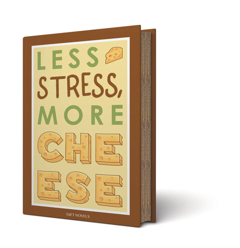 Easy life Idea Regalo Set 4 Coltelli formaggio in box "Gift Novels"