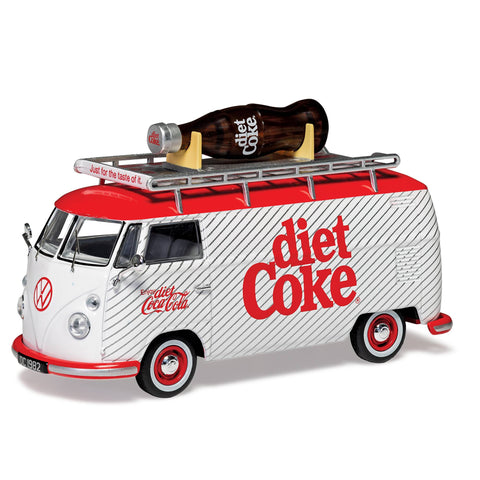 Corgi Model Campervan Volkswagen Coca Cola "Diet Coke" 1:43 17x6,2xH13,3 cm