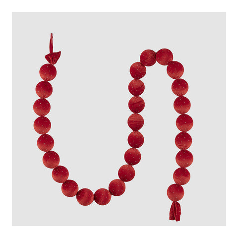 EDG Festone natalizio con palline L180 cm 2 varianti (1 unità)