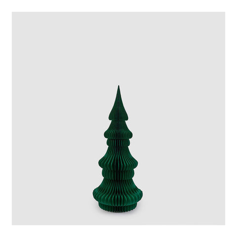 EDG Decoro natalizio albero ORIGAMI carta verde D40 H92 cm