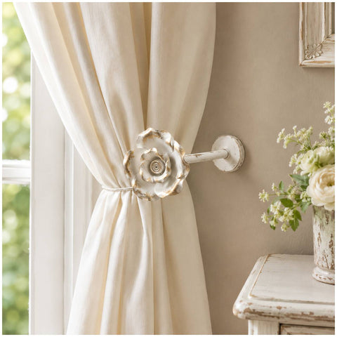 L'Atelier 17 Fermatenda da muro Shabby Chic 10 cm 4 varianti(1 unità)