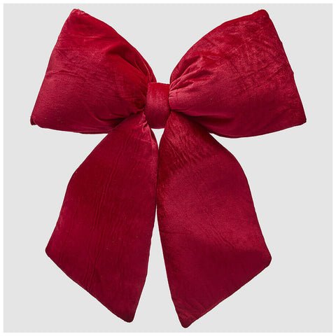 Nœud effet velours EDG Enzo De Gasperi L60xH63 cm 3 variantes (1 unité)