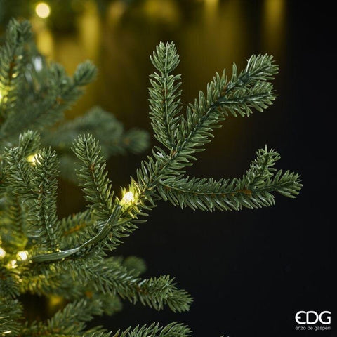 EDG Decorazione natalizia Tralcio Pino Lucciole con 300 mini led 180 cm