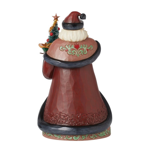 Enesco Père Noël avec traîneau "Jim Shore" 18x16xH28 cm