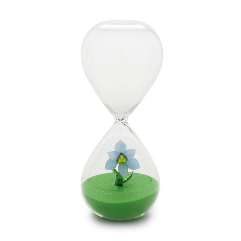 Sablier Henriette avec sable « Trésor » D6,5xH16 cm 4 variantes (1 unité)