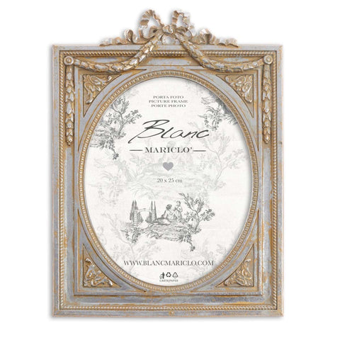 Blanc Mariclò Shabby Chic antique resin frame 27x2xH36 cm