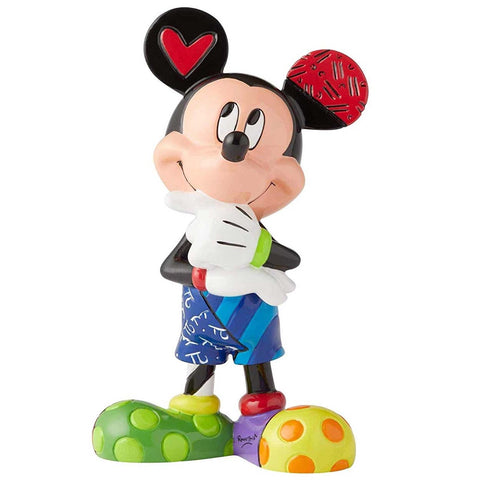 Enesco Disney Statuina Topolino in resina lucida, Britto 10x9xH15 cm