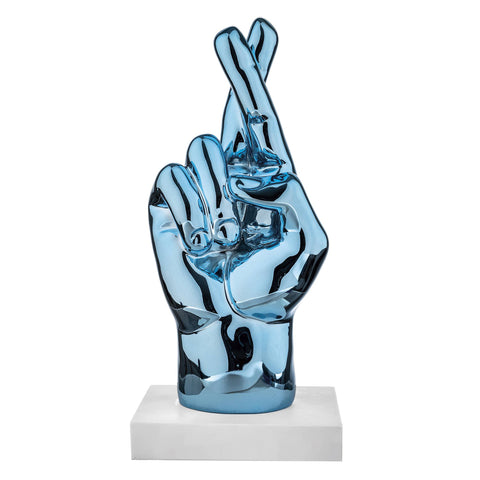 Bongelli Preziosi Scultura Mani Dita incrociate H12 cm 5 varianti(1 unità)