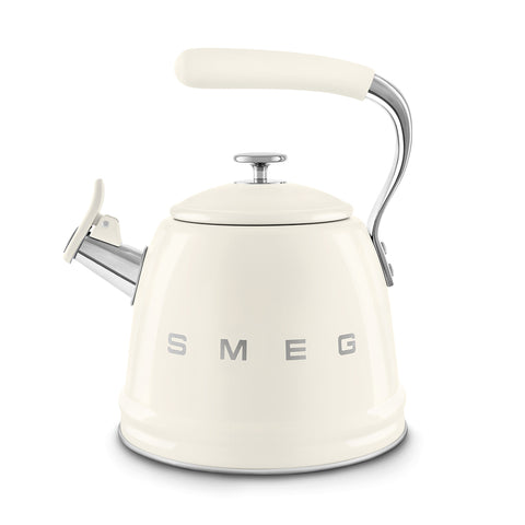 Bouilloire sifflante en acier inoxydable Smeg 2,3 LT 3 variantes