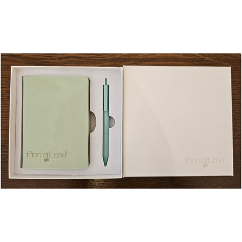 Fiori di Lena Box Agenda e penna + confezione regalo 10x15 cm 6 varianti(1 unità) - Angelica Home Stabia