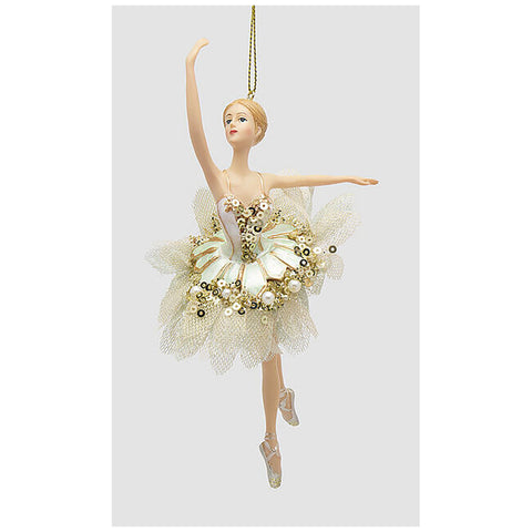 EDG Enzo De Gasperi Ballerina con abito tulle per albero H17 cm 3 varianti (1unità)