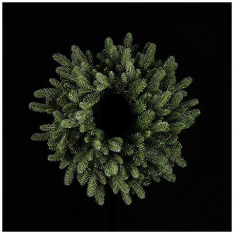 EDG Guirlande d'extérieur pin PVC vert 150 branches D60 cm