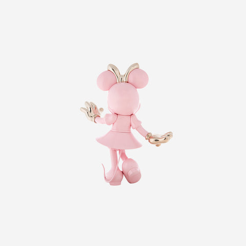 LEBLON DELIENNE Statuina Minnie Welcome piccolo rosa/oro 27.5xH31 cm