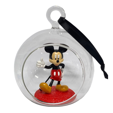 Christmas Inspirations Sfera aperta di natale Mickey Topolino 11 cm