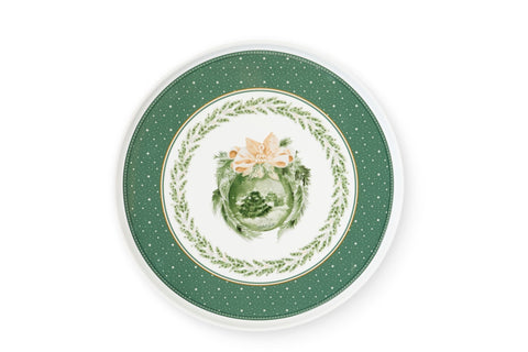 Nuvole di stoffa Set piatto + paletta di Natale D32 cm