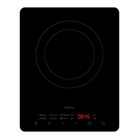 Estia Home Piano cottura a induzione portatile a zona singola Nexa Uno 2000W