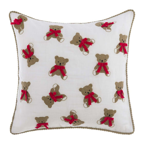 CUSHION WITH APPLIQUÉS